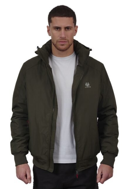 V321 OLIVE ΑΝΔΡΙΚΟ ΜΠΟΥΦΑΝ ΛΑΔΙ VCODE