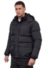 V336 VCODE ΜΠΟΥΦΑΝ PUFFER  BLACK  ΦΟΥΣΚΩΤΟ ΜΑΥΡΟ - Image 2