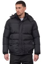 V336 VCODE ΜΠΟΥΦΑΝ PUFFER  BLACK  ΦΟΥΣΚΩΤΟ ΜΑΥΡΟ