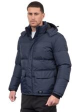 V336 VCODE ΜΠΟΥΦΑΝ PUFFER  NAVY  ΦΟΥΣΚΩΤΟ ΜΠΛΕ - Image 3