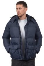 V336 VCODE ΜΠΟΥΦΑΝ PUFFER  NAVY  ΦΟΥΣΚΩΤΟ ΜΠΛΕ
