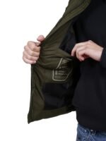 G001 MENS GILET OLIVE - Image 4