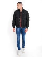 ICETECH G633 BLACK-ΑΝΔΡΙΚΟ BOMBER-ΑΝΔΡΙΚΟ ΤΖΑΚΕΤ ΜΑΥΡΟ - Image 7