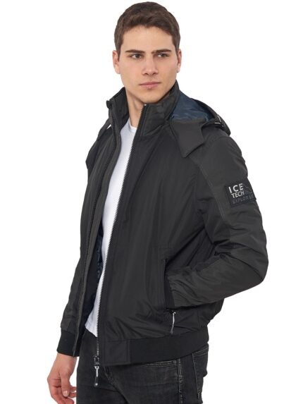ICETECH G721 GREY/BLACK-ΑΝΔΡΙΚΟ ΜΠΟΥΦΑΝ ΓΚΡΙ/ΜΑΥΡΟ