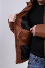 G520 V&S MENS WINTER JACKET TAN - Image 4
