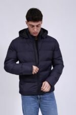 G520 V&S MENS WINTER JACKET NAVY - Image 3
