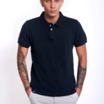 ICETECH POLO BLUE BLACK-ΑΝΔΡΙΚΟ ΠΟΛΟ ΣΚΟΥΡΟ ΜΠΛΕ