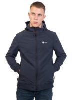 NEOPREN BOMBER JACKET NAVY VCODE ΑΝΤΡΙΚΟ ΤΖΑΚΕΤ ΜΠΛΕ - Image 2