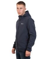 NEOPREN BOMBER JACKET NAVY VCODE ΑΝΤΡΙΚΟ ΤΖΑΚΕΤ ΜΠΛΕ - Image 3