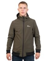 NEOPREN BOMBER JACKET OLIVE VCODE ΑΝΤΡΙΚΟ ΤΖΑΚΕΤ ΛΑΔΙ