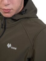NEOPREN BOMBER JACKET OLIVE VCODE ΑΝΤΡΙΚΟ ΤΖΑΚΕΤ ΛΑΔΙ - Image 4