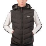 G325 BLACK GILLET VCODE-ΑΝΔΡΙΚΟ ΑΜΑΝΙΚΟ ΜΑΥΡΟ