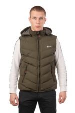 G325 OLIVE GILLET VCODE-ΑΝΔΡΙΚΟ ΑΜΑΝΙΚΟ ΛΑΔΙ