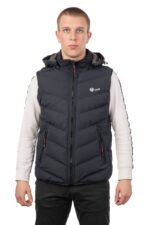G325 NAVY GILLET VCODE-ΑΝΔΡΙΚΟ ΑΜΑΝΙΚΟ ΜΠΛΕ