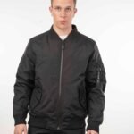 A534-17 ICE TECH BLACK ΑΝΤΡΙΚΟ ΜΠΟΜΠΕΡ ΜΑΥΡΟ