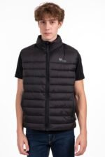 V320 VCODE- GILLET- BLACK - ΑΝΔΡΙΚΟ ΑΜΑΝΙΚΟ ΜΑΥΡΟ - Image 6
