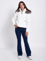 VAINAS CASSIA WHITE-ΓΥΝΑΙΚΕΙΟ ΜΠΟΥΦΑΝ ΑΣΠΡΟ - Image 2