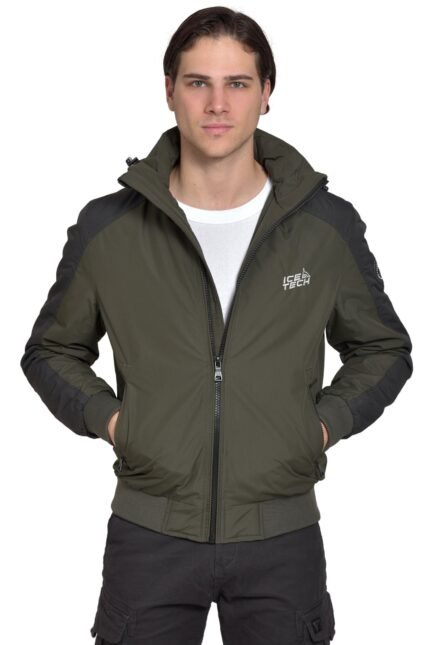 ICETECH G921 OLIVE - ΑΝΔΡΙΚΟ ΜΠΟΜΠΕΡ ΤΖΑΚΕΤ ΛΑΔΙ