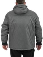 VAINAS  V17 PLUS SIZE  ΑΝΤΡΙΚΟ ΤΖΑΚΕΤ ΓΚΡΙ - Image 3