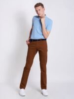 VICTORY MAIAMI MUSTARD-ΑΝΔΡΙΚΟ CHINO ΠΑΝΤΕΛΟΝΙ ΤΑΜΠΑ - Image 3