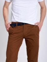 VICTORY MAIAMI MUSTARD-ΑΝΔΡΙΚΟ CHINO ΠΑΝΤΕΛΟΝΙ ΤΑΜΠΑ - Image 5