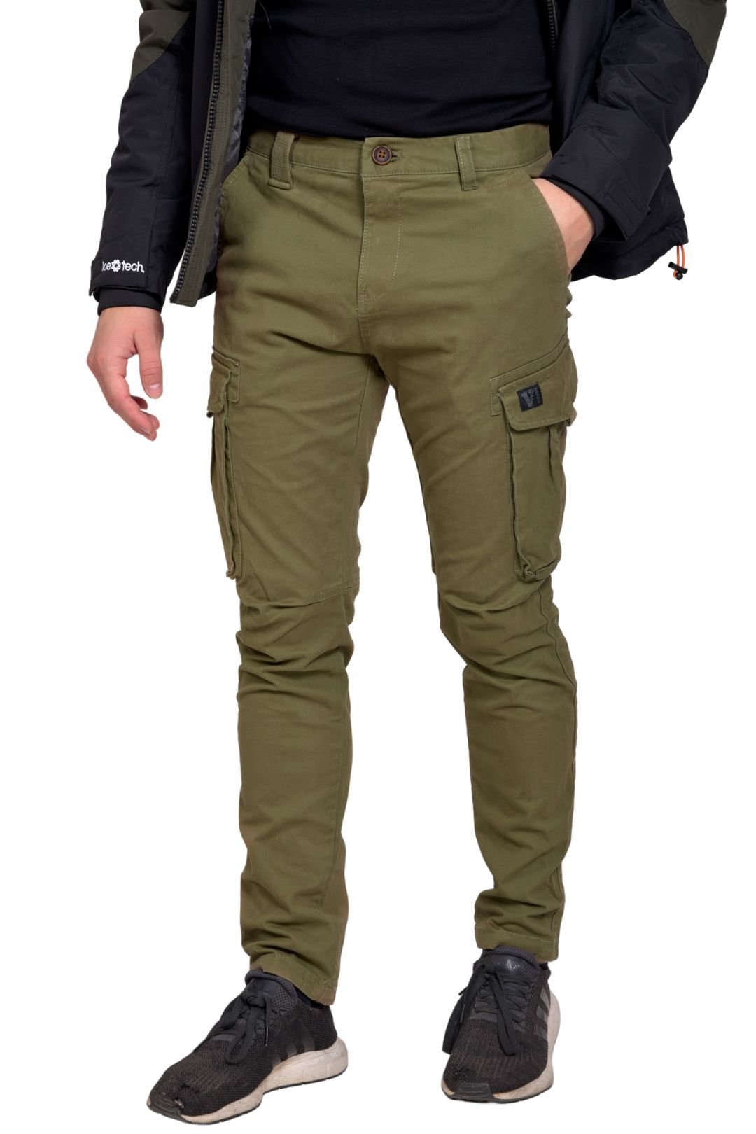 t003-olive-4 VCODE VC003 CARGO OLIVE - ΑΝΔΡΙΚΟ ΠΑΝΤΕΛΟΝΙ ΚΑΡΓΚΟ ΛΑΔΙ - Image 1