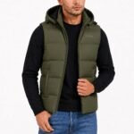 G001 MENS GILET OLIVE