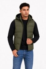G001 MENS GILET OLIVE