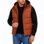 G001 MENS GILET MUSTARD
