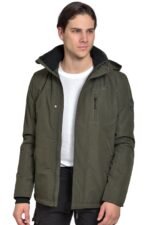 VCODE V12 OLIVE - ΑΝΔΡΙΚΟ ΤΖΑΚΕΤ ΛΑΔΙ - Image 2