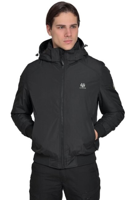VCODE V21 BLACK - ΑΝΔΡΙΚΟ ΜΠΟΥΦΑΝ ΜΑΥΡΟ