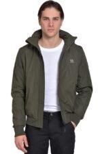 VCODE V21 OLIVE - ΑΝΔΡΙΚΟ ΜΠΟΥΦΑΝ ΛΑΔΙ