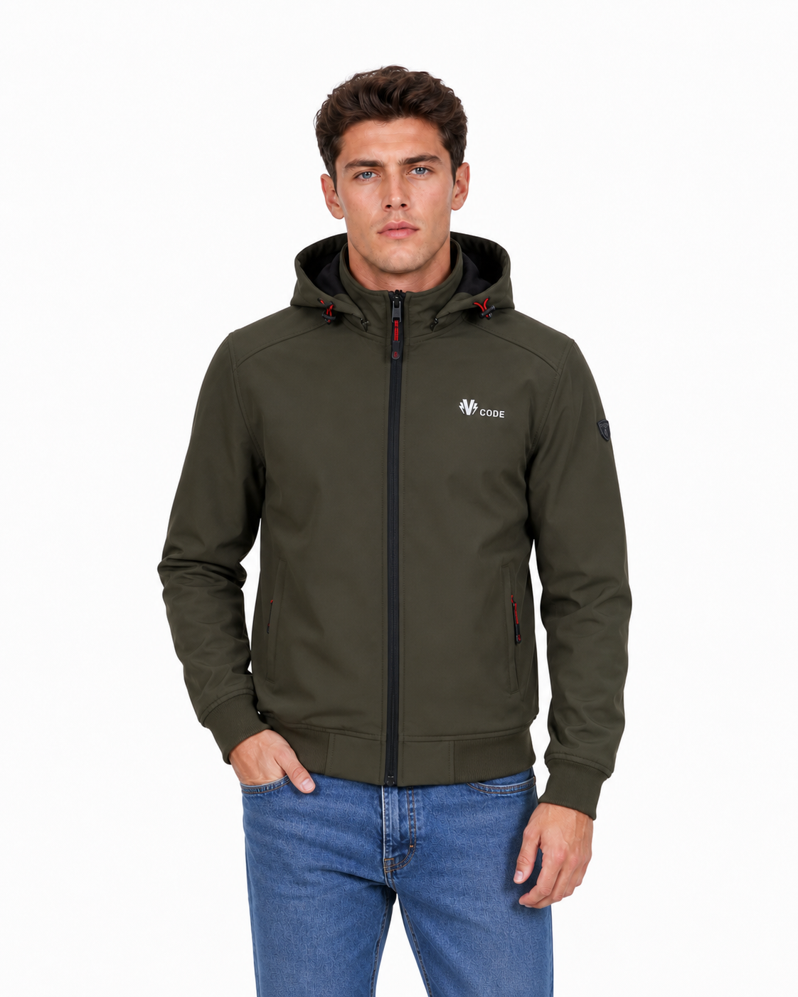 v441-olive-1 G441 OLIVE ΑΝΔΡΙΚΟ NEOPREN ΤΖΑΚΕΤ ΛΑΔΙ VCODE - Image 1