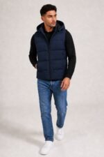 G001 MENS GILET NAVY - Image 5